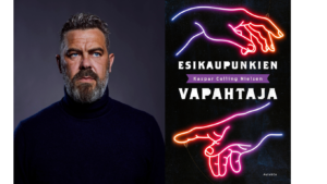 Kaspar Colling Nielsenin Esikaupunkien vapahtaja on satiiri yhteiskunnasta, joka ei enää pysty ratkaisemaan ongelmiaan.