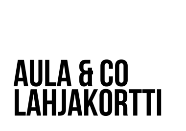 Aula & Co Lahjakortti